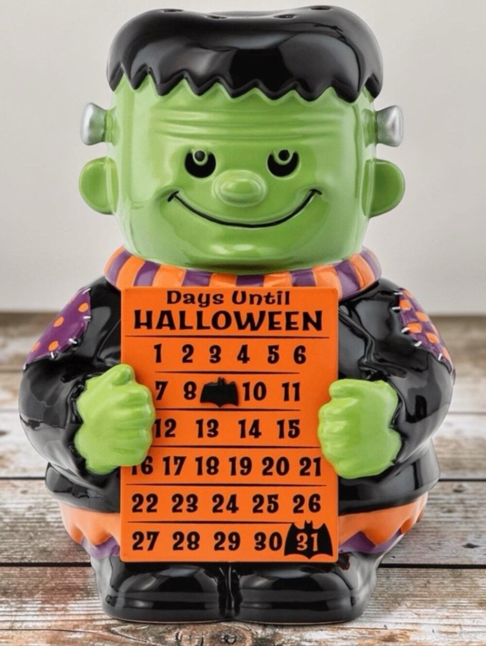 Countdown To Halloween Frankenstein Warmer NIB